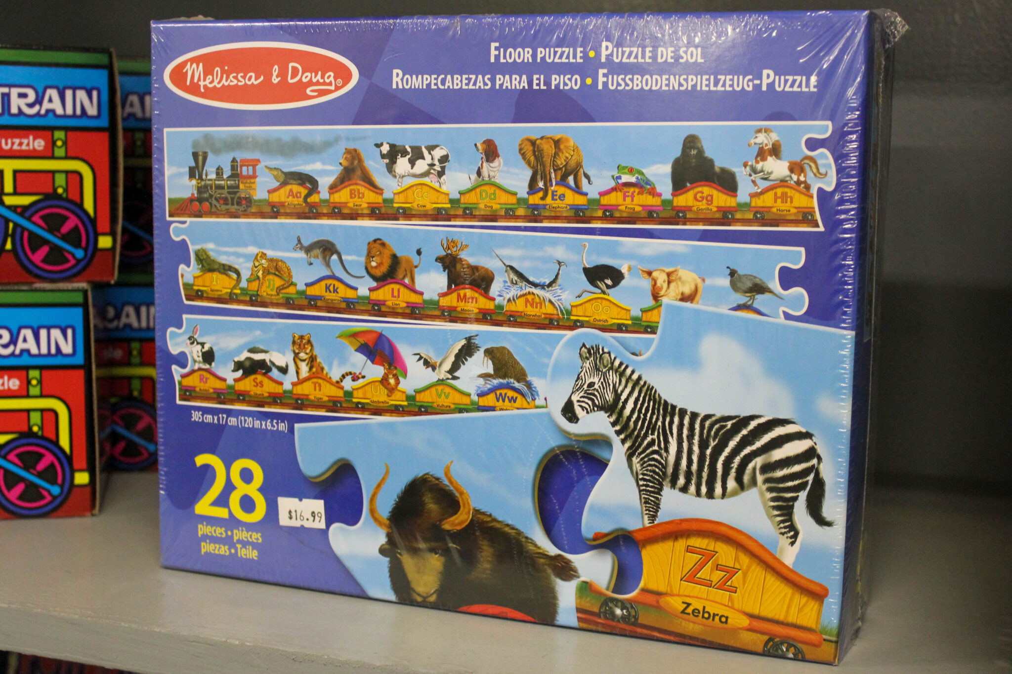 melissa and doug zoo animal puzzle